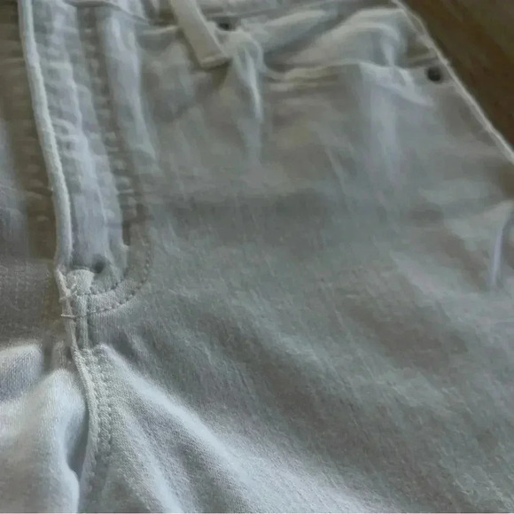 J Crew Factory 8" Midrise white skinny jean in signature stretch 31 NWT - Picture 9 of 9